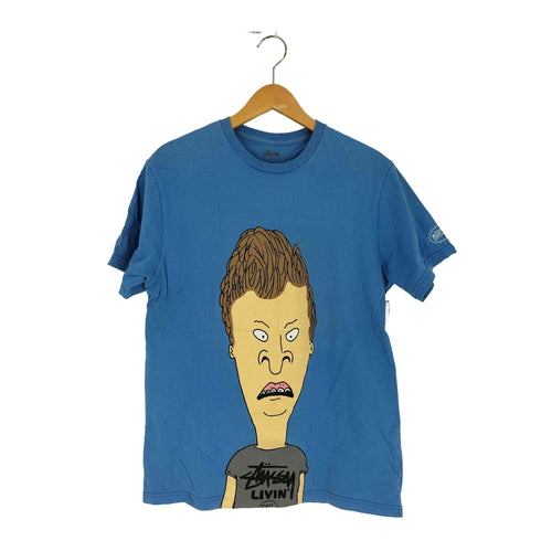 ステューシー Stussy BEAVIS AND BUTT-HEAD クルーネック Tシャツ メンズ import:L