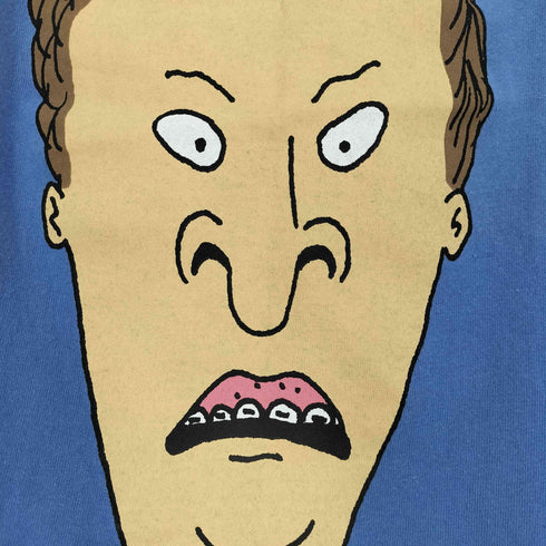 ステューシー Stussy BEAVIS AND BUTT-HEAD クルーネック Tシャツ メンズ import:L