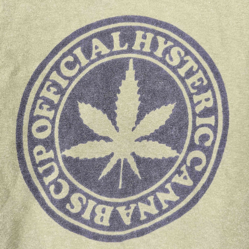 ヒステリック HYSTERIC ガンジャ ラグラン ツートン Tシャツ メンズ FREE