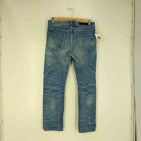 クロ KURO BLACK BY KURO セルビッジ 月桂樹ボタン ボタンフライ デニム メンズ 30inch