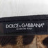 ドルチェアンドガッバーナ DOLCE&GABBANA 裏地レオパード スパンコール サイドレーススカート レディース 42