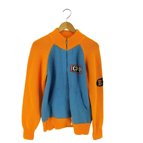 CRGY CLARE GALLEY バイカラー ドライバーズニット メンズ JPN:M