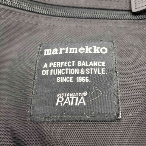 マリメッコ marimekko カラビナ付き バックパック レディース