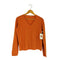 ジョンスメドレー JOHN SMEDLEY イングランド製 メリノウール Vネック ニット レディース import:L