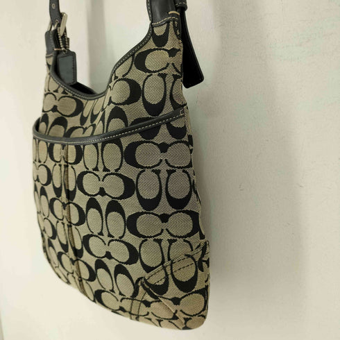 コーチ COACH シグネチャー キャンバス ショルダーバッグ レディース