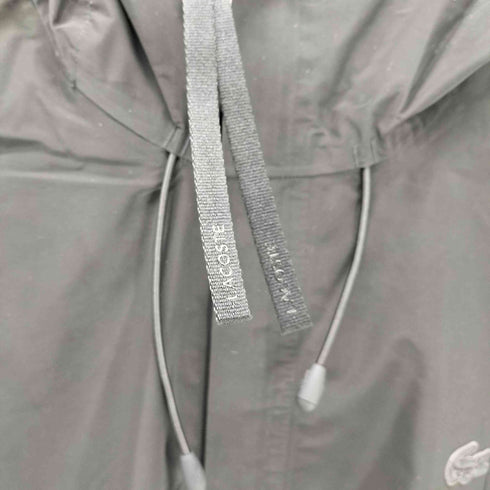 ラコステ LACOSTE シャワー プルーフ フード ジャケット 裾ドローコード メンズ EUR:50