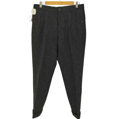 パパス papas 2タックウールスラックス メンズ EUR:51-52