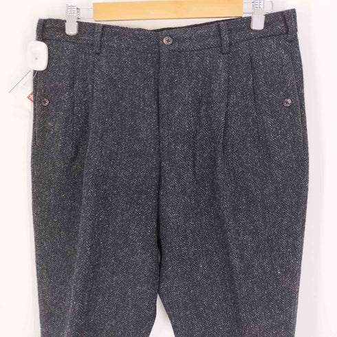 パパス papas 2タックウールスラックス メンズ EUR:51-52