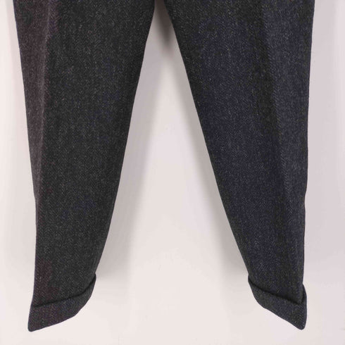 パパス papas 2タックウールスラックス メンズ EUR:51-52