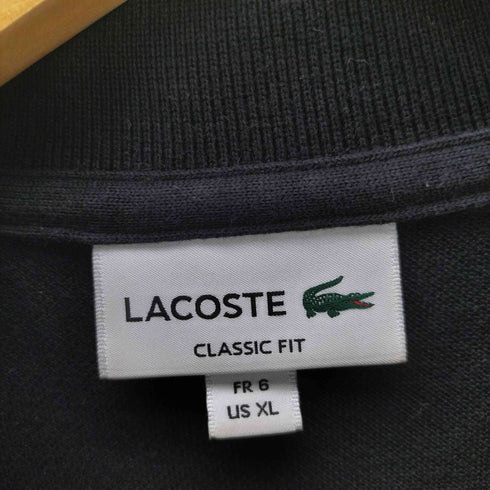 ラコステ LACOSTE Classic Fit クラシックフィット S/S ポロ シャツ 鹿の子 メンズ XL