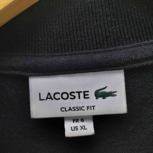 ラコステ LACOSTE Classic Fit クラシックフィット S/S ポロ シャツ 鹿の子 メンズ XL