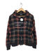 MOMENTEL 25FW Go Home Check Hoodie Y2K レディース