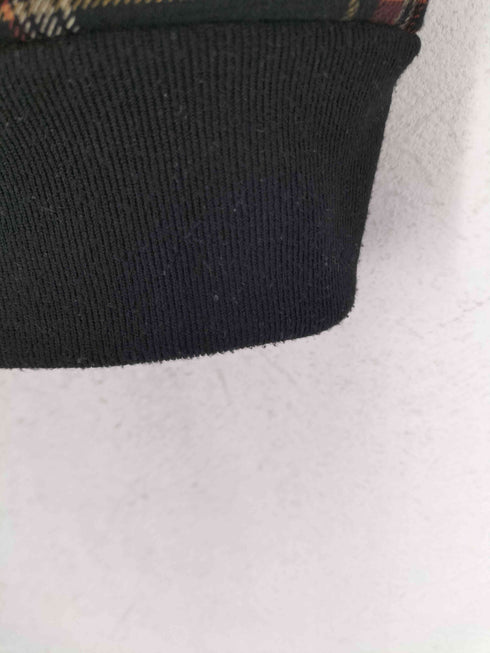 MOMENTEL 25FW Go Home Check Hoodie Y2K レディース