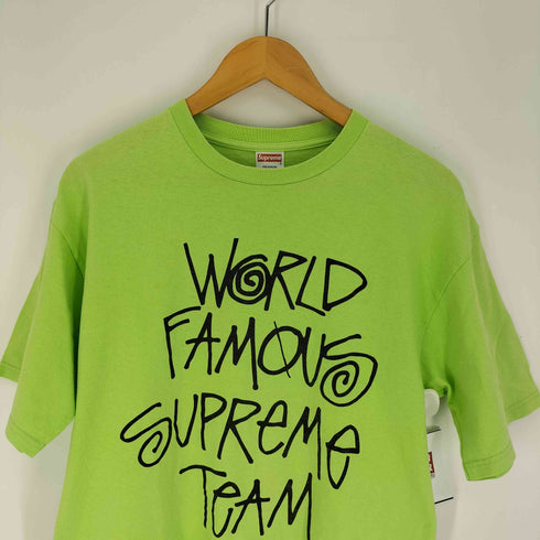 シュプリーム Supreme 01SS World Famous Team Tee ワールド フェイマス チーム Tシャツ メンズ import:L