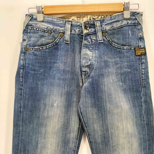 ジースターロー G-STAR RAW ローライズ ワイドレッグ フレア デニム パンツ Y2K レディース W28L32