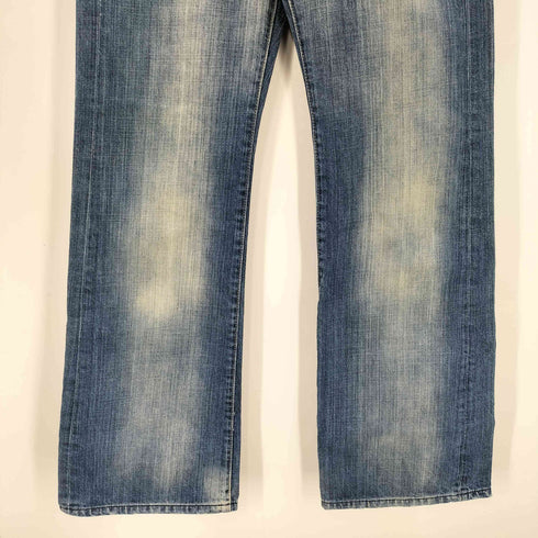 ジースターロー G-STAR RAW ローライズ ワイドレッグ フレア デニム パンツ Y2K レディース W28L32