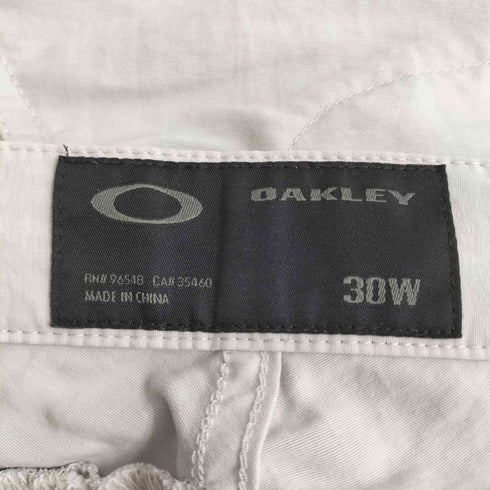オークリー OAKLEY ワンポイント刺繍 ナイロンハーフパンツ メンズ 30W
