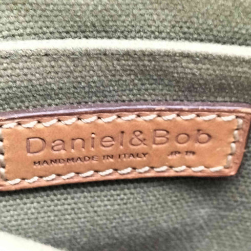 ダニエルアンドボブ Daniel&Bob レザーショルダー キャンバスサコッシュ メンズ