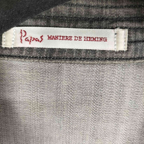 パパス papas グラデーションカバーオール メンズ JPN:48