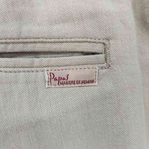 パパス papas 2タックスラックス メンズ 54