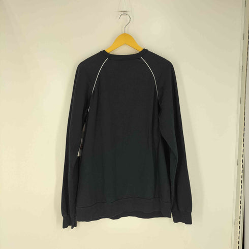 シュプリーム Supreme OLD カナダ製 紙タグ 青タブ ラグラン パイピングスウェット メンズ import:L
