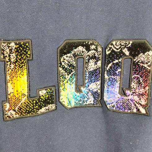 ルックスタジオ LQQK STUDIO ロゴ入りスウェットプルオーバー メンズ import:M