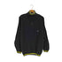 ステューシー Stussy 90S 紺タグ SSリンクロゴ 畦編み ハーフジップニット メンズ import:S