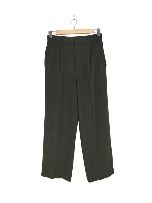 オーラリー AURALEE 25AW BABY CAMEL FLANNEL TWO-TUCK SLACKS レディース JPN:1