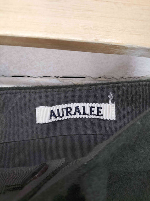オーラリー AURALEE 25AW BABY CAMEL FLANNEL TWO-TUCK SLACKS レディース JPN:1