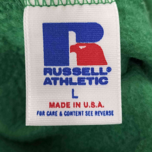 ラッセルアスレチック RUSSELL ATHLETIC 80S~90S USA製 プリントタグ ラバープリント スウェットパンツ メンズ import:L