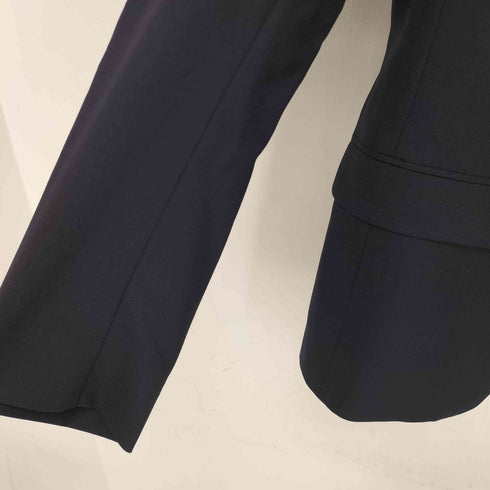 ディオール Dior UNIFORM ピークドラペル ウールシングル 2B テーラードジャケット メンズ 44R