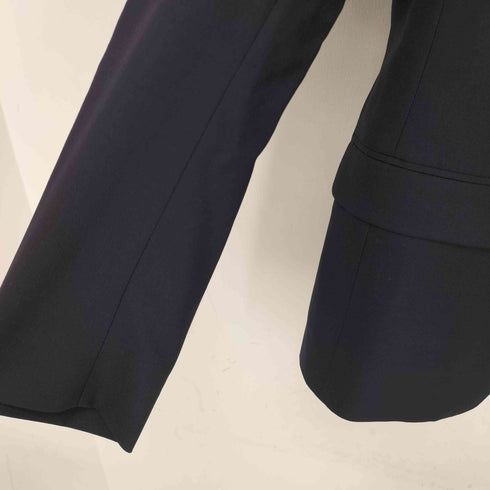 ディオール Dior UNIFORM ピークドラペル ウールシングル 2B テーラードジャケット メンズ 44R