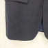 ディオール Dior UNIFORM ピークドラペル ウールシングル 2B テーラードジャケット メンズ 44R