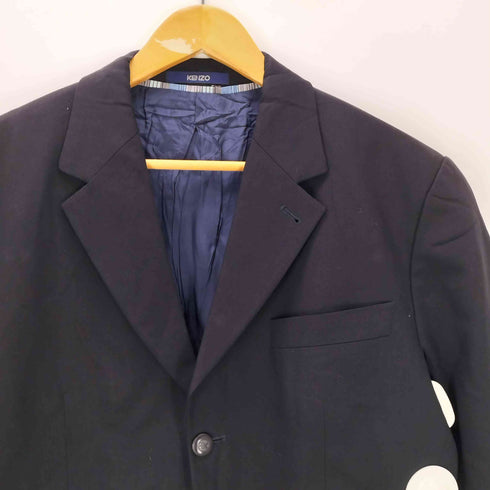 ケンゾーオム KENZO HOMME 90S 初期タグ OLD MADE IN FRANCE フランス製 サマーウール 3B テーラード ジャケット メンズ 48