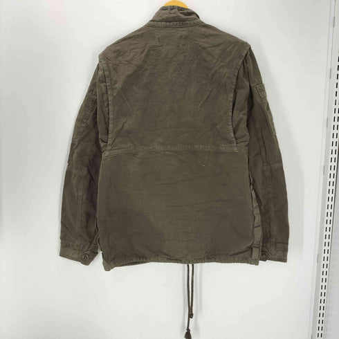 ギャップ Gap 00S 07AW OLD No.1969 アーミー サンプリング ミリタリー パラシュート ギミック フィールド ジャケット 裾ドローコード メンズ import:M