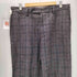 ギャップ Gap 00S 紺タグ OLD 混紡 ウール チェック ノータック ワイド トラウザー スラックス パンツ メンズ 36/34
