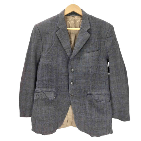 アクアスキュータム AQUASCUTUM 90S OLD グレンチェック 3B テーラード ジャケット メンズ 42