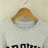 チャンピオン Champion 00S SALVADOR製 青単タグ REVERSE WEAVE BROWN ワッペン付き スウェット メンズ M