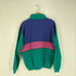 エディーバウアー Eddie Bauer 80S~90S マルチカラー ナイロン切替 プルオーバースウェット メンズ import:M