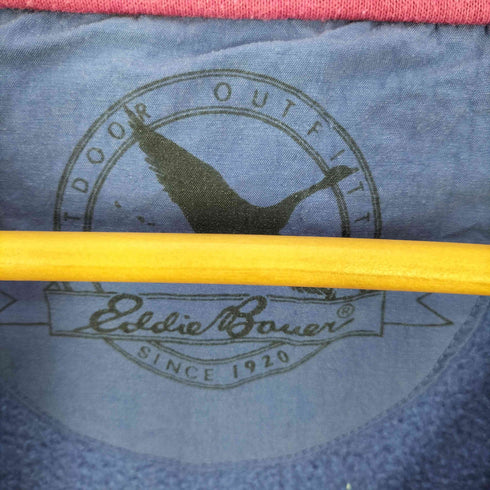 エディーバウアー Eddie Bauer 80S~90S マルチカラー ナイロン切替 プルオーバースウェット メンズ import:M