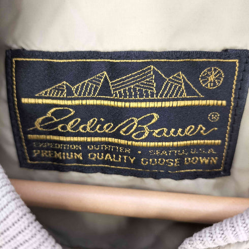 エディーバウアー Eddie Bauer 80S 黒タグ キルティング ダウンベスト メンズ