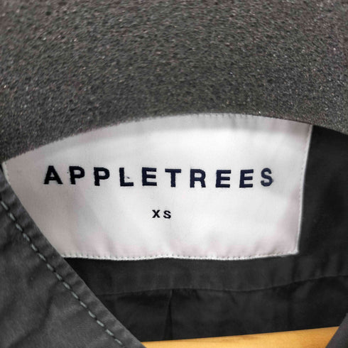 APPLETREES ノーカラートラベラーシャツ メンズ XS