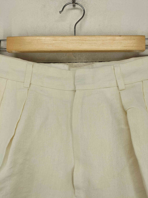 POSTELEGANT リネン混2タックスラックス domestic メンズ 38
