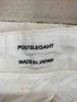 POSTELEGANT リネン混2タックスラックス domestic メンズ 38