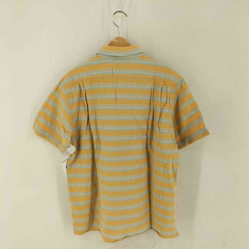 ラコステ LACOSTE リネン混 半袖 ボーダーシャツ メンズ 4