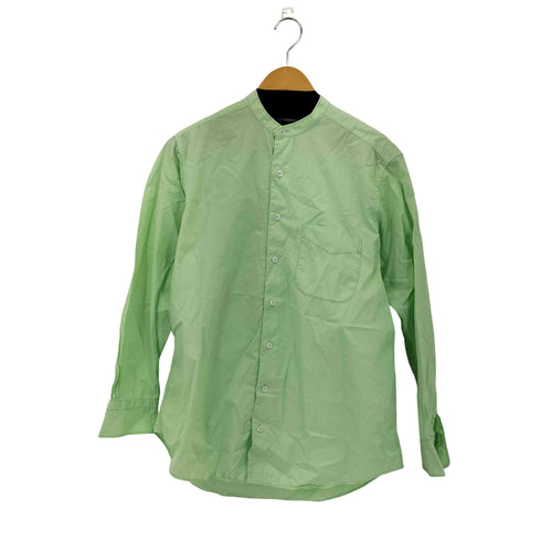 APPLETREES OPEN TRAVELER SHIRTS BAND COLLAR バンドカラーシャツ メンズ S