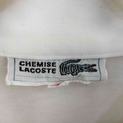 シュミーズラコステ CHEMISE LACOSTE 文字ワニ スキッパー ポロシャツ メンズ 4