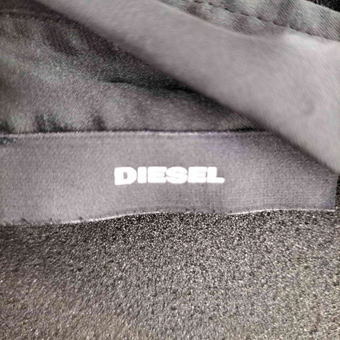 ディーゼル DIESEL レーヨンリネン混紡 変形フリルシャツ レディース S