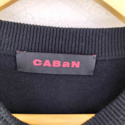 キャバン CABaN コットンカシミヤ クルーネックカーディガン レディース S