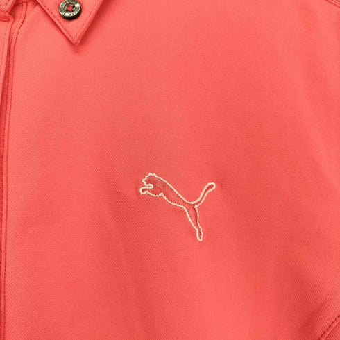 プーマ PUMA ロゴ刺繍ポロシャツ レディース import:L